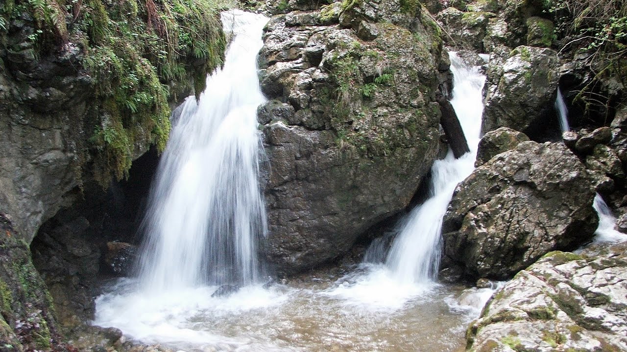 Waterfalls of Lapos creek - Bicaz Gorges