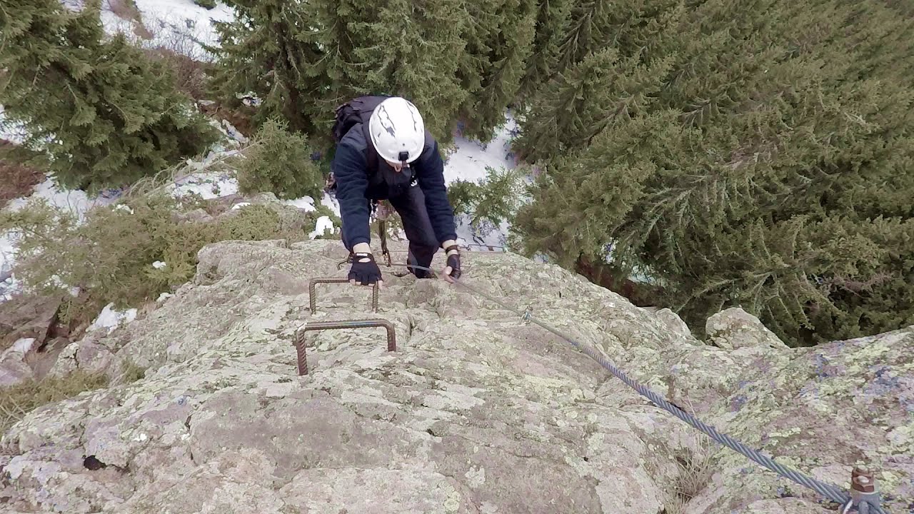 Via ferrata télen - Nyerges-tető