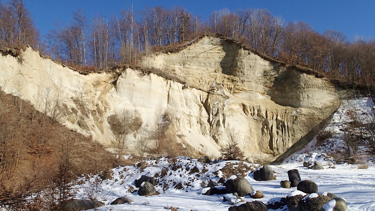 The Trovants Museum in Winter - Costesti