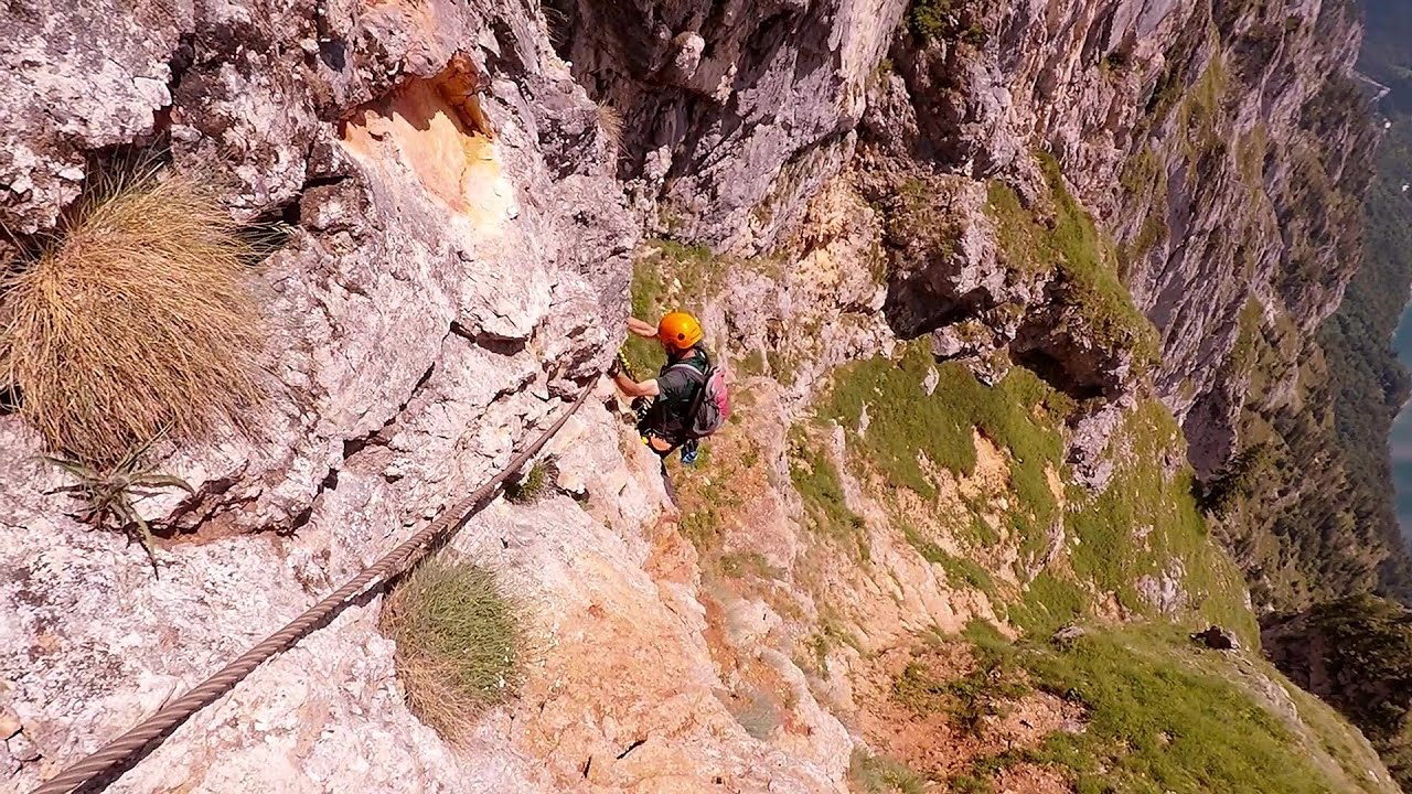 Rossloch Klettersteig - Leopoldsteiner See